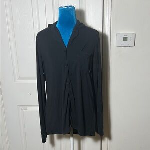 SKIMS Black Pajama Top Women’s XS S